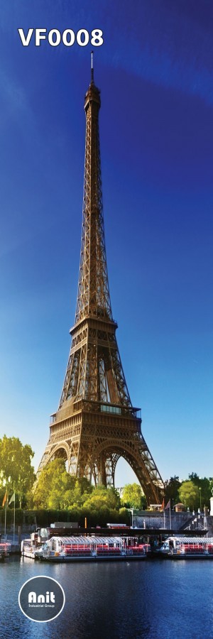 عکس برج ایفل رادیاتور شیشه ای